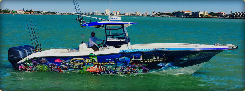 351 Triton charter fishing boat